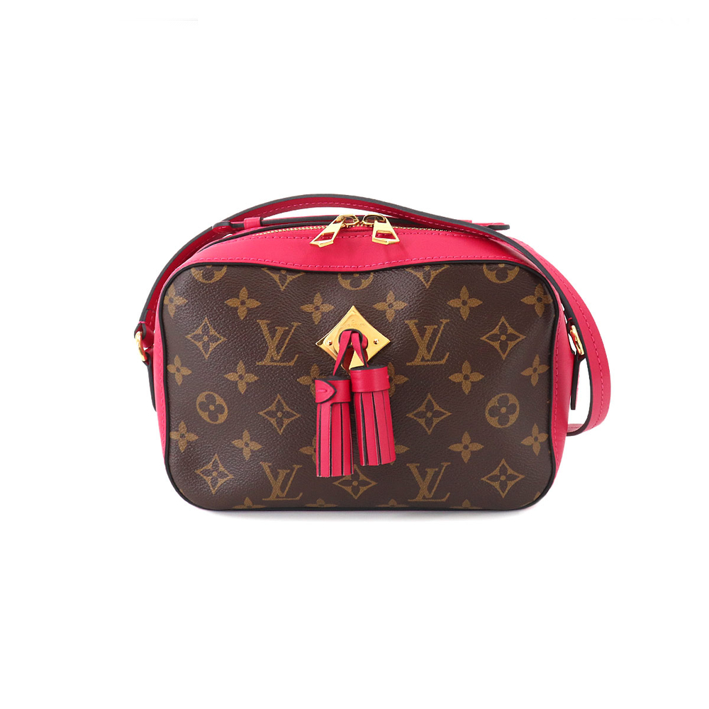 Louis Vuitton Monogram Saintonge Shoulder Bag Freesia Red